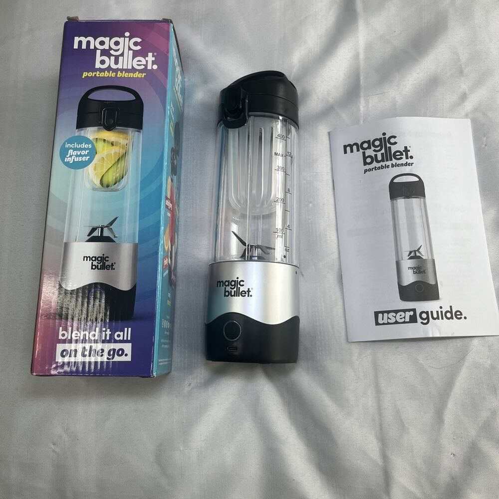 Magic Bullet NBG-200 Portable Personal Blender w/ Box Used Once